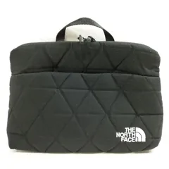 【中古】ザノースフェイス ジオフェイスポーチ ブラック NM32356★ショルダー欠品