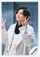 【中古】生写真(ジャニーズ) なにわ男子/道枝駿佑/上半身/シングル「ハッピーサプライズ」MV＆ジャケ写オフショット/公式生写真