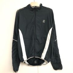 Cannondale キャノンデール サイクル ウィンドブレーカー ジャケット 防寒 薄手 Mサイズ 黒 メンズ ロードバイク ウェア 25a菊ST