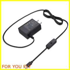 【特価商品】Miuzei Raspberry Pi 4 電源、USB-C（Type C）ケーブル 5.1V 3A 充電器コードスイッチ付き ACアダプタ、互換性ありRaspberry RPi 4 Model B 1GB / 2GB / 4GB / 8GB バー