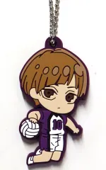 【中古】キーホルダー 白布賢二郎 「でふぉラバ! ハイキュー!! 白鳥沢学園・稲荷崎キーホルダー」