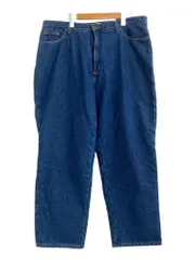 L.L.Bean (エルエルビーン) 裏フリース デニムジーンズ ボトム パンツ 1LB04 20P インディゴ×レッド メンズ/004