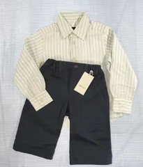 【タグ付き新品】【まとめ売り 男の子】COMME CA ISM コムサイズム パンツ 半ズボン シャツ セット 100cm 子供服 中古
