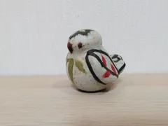 陶器製 小鳥の置物 かわいい 雑貨