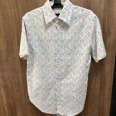 (b)【美品】ルイ・ヴィトン LOUIS VUITTON LOUIS VUITTON × NBA モノグラムシグネチャー RM212Q EO4 HLS44W コットン ×NBA モノグラムシグネチャーシャツ メンズ XS 日本S～M相当のサムネイル