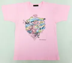 【中古】Tシャツ(男性アイドル) 大野智(嵐)デザイン チャリTシャツ ピンク SSサイズ 「24時間テレビ42(2019年)」