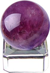 新品 フェリモア アメジスト 天然石 水晶球 紫水晶 パワ mm パープル 51