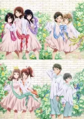 【中古】キャラカード 集合 A5サイズ描き下ろし大判イラストカード4枚セット 「劇場版 響け!ユーフォニアム～誓いのフィナーレ～」 京アニ映画year限定ペア前売券特典
