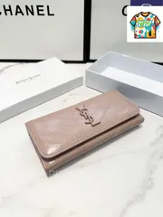 【今日特価】Yves Saint Laurent イヴサンローラン クラシックウォレット 小牛皮製、実用的でファッショナブルなデザイン