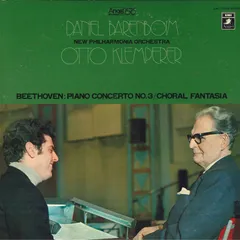 LP Beethoven, Daniel Barenboim, Otto Klemperer, New Philharmonia Orchestra Piano Concerto No.3 / Choral Fantasia EAC70209 EMI/ANGE