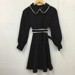 titty&Co. ティティーアンドコー ワンピース ひざ丈スカート 長袖ワンピース フレアワンピース ウエスト切り替えワンピースのサムネイル