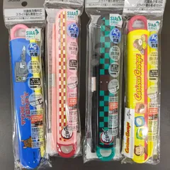 スライド箸 箸箱 4点セット 鬼滅の刃 トムアンドジェリー おさるのジョージ