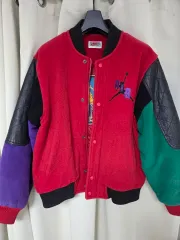 (M 95)ナイキ サムナースポーツ ジョーダン 90s スタジアム ジャケット