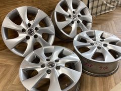 【送料無料】 NISSAN純正アルミ(日産 セレナ) 16インチ 6.0J 5/114+45 シルバー 中古1台分 ◆人気◆ ランディ ラフェスタ 等 流用 冬用にも C25 C26 C27