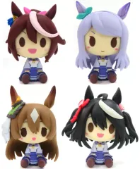【中古】トレーディングフィギュア 全4種セット ちょこのっこフィギュア 「一番くじ ウマ娘 プリティーダービー 7弾」 D賞