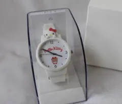ハローキティ　キティ　腕時計　ウォッチ　マスコット付きウォッチ　白
