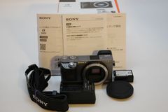 ■極上品■ SONY α6000 グラファイトグレー ボディ ILCE-6000 ＊24214