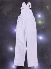 DEAR. 様 デニムロールアップオーバーオール クリームパンツ