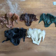 キツネ　ヘッド　５枚セットのサムネイル