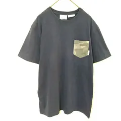 コロンビア　columbia　Tシャツ　メンズM　ネイビー　カモ柄ポケットのサムネイル