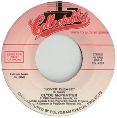米、加7” Clyde Mcphatter / Diamonds Lover Please / She Say (Omm Dooby Doom) COL4237 COLLECTABLES /00080