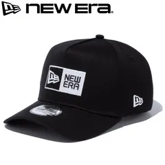 新品 ニューエラ NEWERA 正規品 キャップ CAP 帽子 9FORTY AF Aフレーム ボックスロゴ BOXロゴ 刺繍 ユニセックス メンズ レディース スナップバック カーブドバイザー 黒 ブラック 14525033