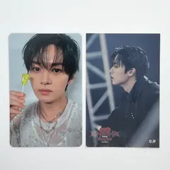 Stray Kids スキズ 『GIANT』 通常盤 封入トレカ + FCくじ 参加賞 ステッカー リノ