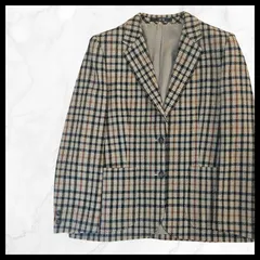 チェック テーラードジャケット 卒業式 入学式 きれいめ 羽織 裏地付き ベージュ