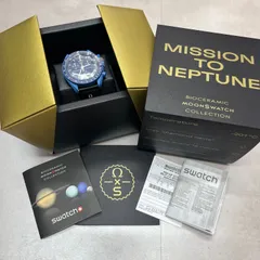 新品 購入証明書付き Swatch OMEGA MoonSwatch Mission to Neptune moonshine gold 限定 オメガ スウォッチ 腕時計 ネプチューン ムーンシャインゴールド オメガ S033N101-108 74436A1のサムネイル