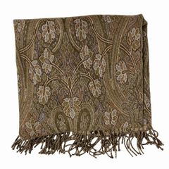 サンローラン ブラウン フリンジマフラー サンローラン ブラウン フリンジマフラー サンローラン ブラウン