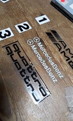 アウディ　クワトロ　メルセデス・ベンツ　高品質ステッカー　2個セット　ワンセットお選び下さい