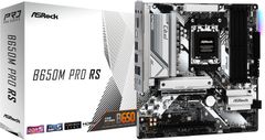 ASRock マザーボード B650M Pro RS AMD Ryzen 7000 シリーズ CPU対応 (Soket AM5) B650 Micro ATX マザーボード