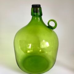 レトロ　ボトル　瓶　ガラス瓶　貯金箱