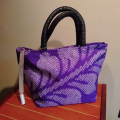 着物　トート型手さげバッグ（大）