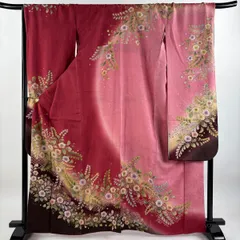◾️優しくて上品なピンクグラデーション◾️辻が花振袖◾️作家物◾️花絞り◾️ 2025年最新】辻が花 振袖 ピンクの人気アイテム - メルカリ