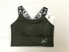 新品タグ付き ワコールCW-X  スポーツゆれケアブラ スポーツブラ Mカーキ
