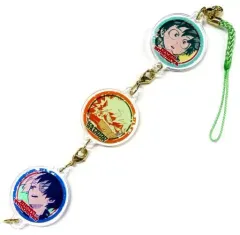 【中古】雑貨 緑谷出久＆爆豪勝己＆轟焦凍 連結アクリルチャーム 「僕のヒーローアカデミア」 ジャンプショップ限定