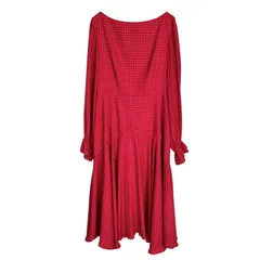 未使用級✨ルルウィルビー ワンピース 24年モデル ロング ティアード キャメル 未使用級✨ルルウィルビー ワンピース 24年モデル ロング