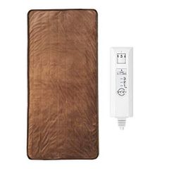ホットゴロ寝マット(ホットカーペット・ホットマット・電気マット・敷きパッド・ソファーカバー)約1畳用 丸洗い モリタ(MORITA) ブラウン MM-17CTR(BR)