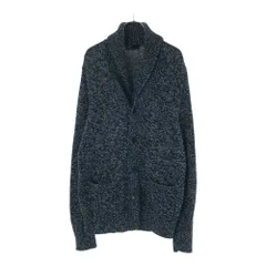 ギャップ 長袖 ニット カーディガン M ネイビー系 GAP ジャケット メンズ 古着 【240410】