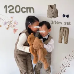 新品 ⭕️ チェック柄 ペストパンツ セットアップ 発表会 結婚式 男女兼用 入学式 卒園式 入園式 リングボーイ リングガール