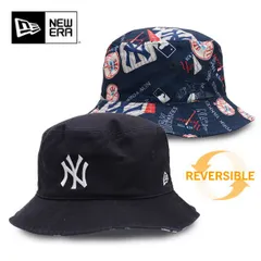 ニューエラ【ＮＥＷ ＥＲＡ】バケット01 リバーシブル MLB Reversible Hat ニューヨーク・ヤンキース バケットハット バケハ 帽子 ユニセックス