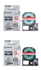 ★新品！未使用！KING JIM キングジム TEPRA PRO テプラ プロ テープカートリッジ SS12RW×17 SS9RW×16 SS6R SS9R SS12R 36個セット★