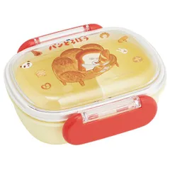 パンどろぼう 抗菌 食洗機対応 ふわっとフタタイトランチボックス小判 270ml スケーター