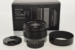 【特上品】 Voigtlander フォクトレンダー NOKTON 50mm F1 Aspherical E-mount用 　＃8344