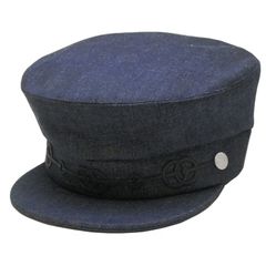 エルメス　HERMES　帽子/キャップ　キャスケット　カブール　クリケティス　サイズ５８　インディゴ　未使用品