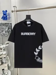 【今日特価】BURBERRY 2025SS プレミアム刺繍 T シャツ