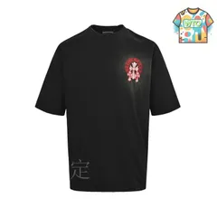 【今日WTO】Chrome Hearts 赤ロゴ十字架テープ刺繍水洗 T シャツ-JJ96