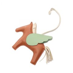 HERMES エルメス ロデオペガサスMM ゴールド クレ ヴェールクリケット チャーム