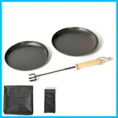 【新着商品】fun ファイヤー more グリルパン 22cm lifestyle 25cm 専用ハンドル outdoor 3点セット 収納袋付き FREEAP K-10640